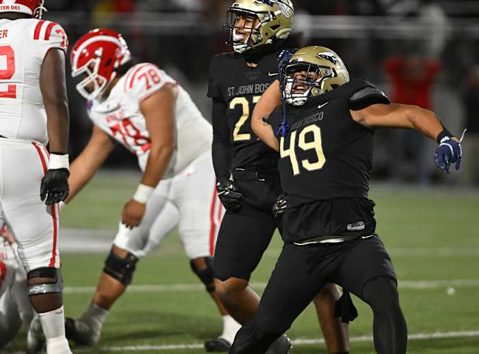 Mater Dei vs St John Bosco October 13, 2023 Photo-Heston Quan50